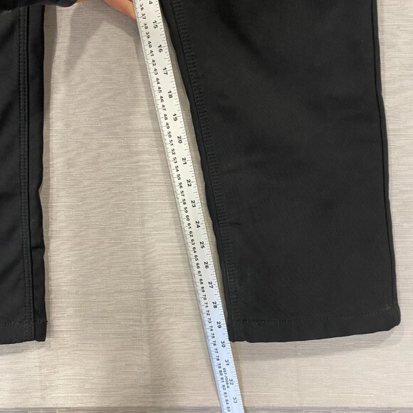 CAT Caterpillar Work Pants Mens 34 x 30 Black Canvas Fleece Lined DIRTY CUFF - Picture 8 of 12